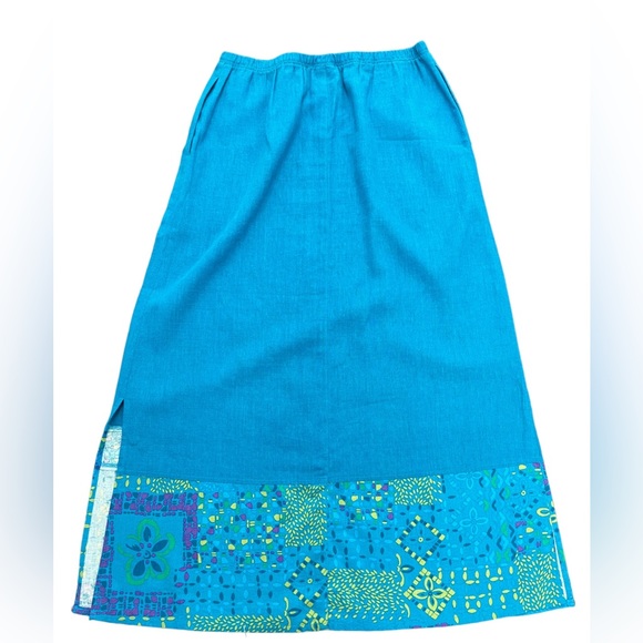 NAPA VALLEY | COLORFUL SKIRT WITH SOME BEADING - SIZE M - Picture 4 of 4